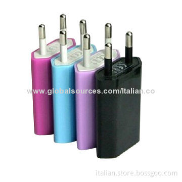 5V, 1A USB adapter charger for iPhone